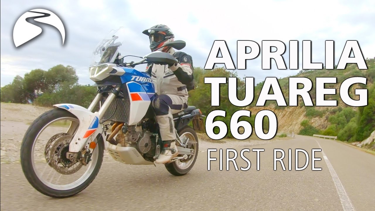 Обзор нового Aprilia Tuareg 660 (2022) | На дороге и бездорожье