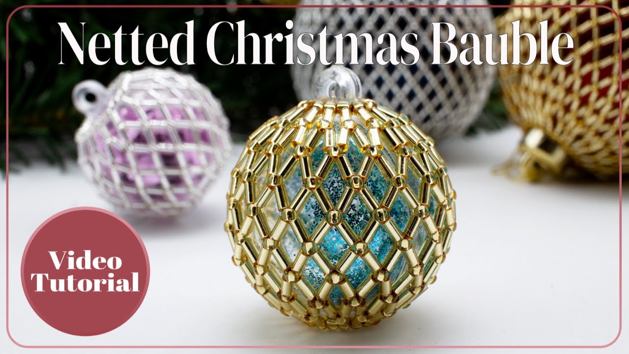Netted Christmas Baubles