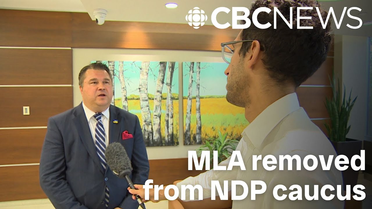 MLA Mark Wasyliw removed immediately from NDP caucus, claims Premier Kinew is a 'bully'