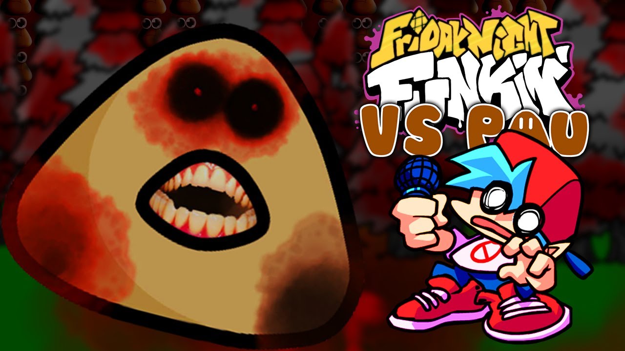 🍄CREEPY POU CHCE MNIE DOPAŚĆ W FRIDAY NIGHT FUNKIN'! - VS POU [FULL WEEK HARD] - FNF MODS