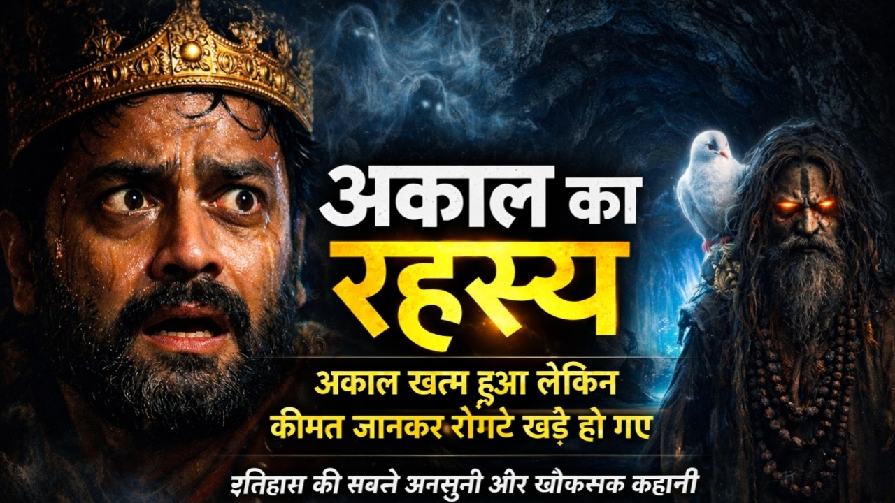 अकाल, रहस्यमयी गुफा और राजा का बलिदान, इतिहास की सबसे अनसुनी और खौफनाक कहानी | histori