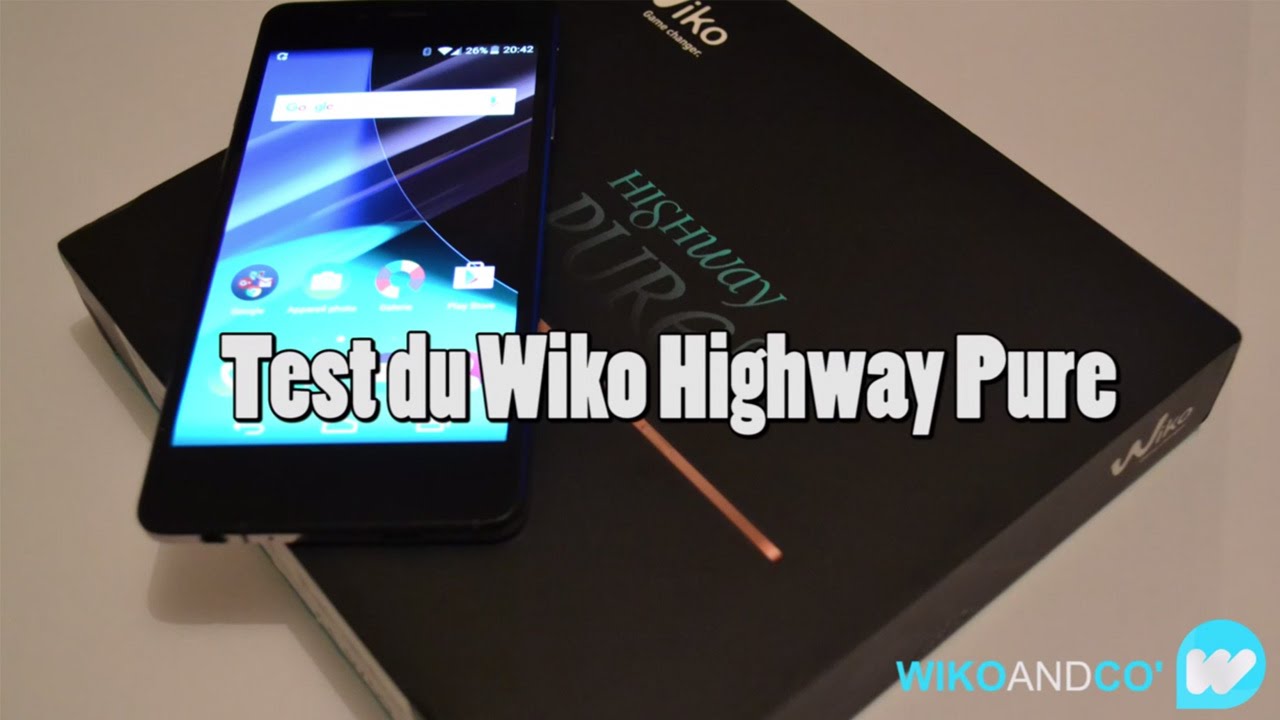 Wiko Highway Pure - Unboxing & Test par WikoAndCo.com