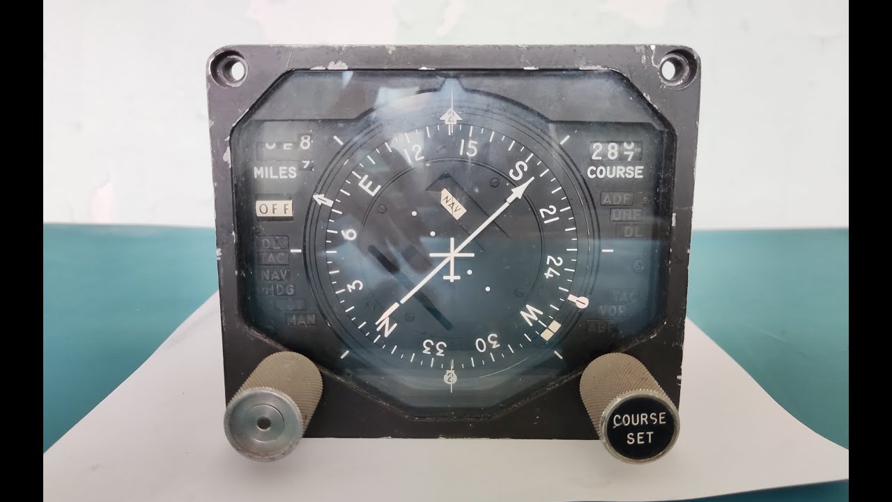 Military Aircraft Horizontal Situation Indicator
