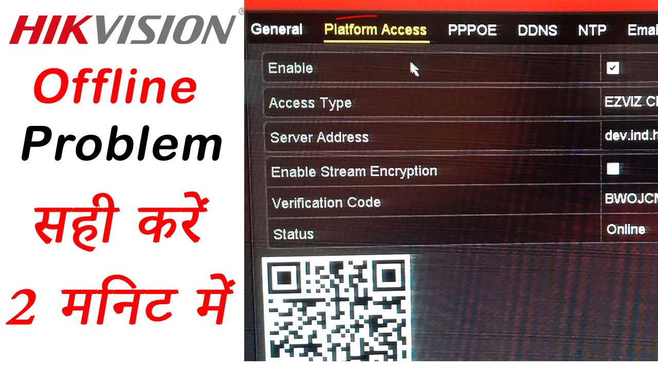 How to solve Hikvision offline problem by yourself in 2 minutes #HIKVISIONOFFLINE