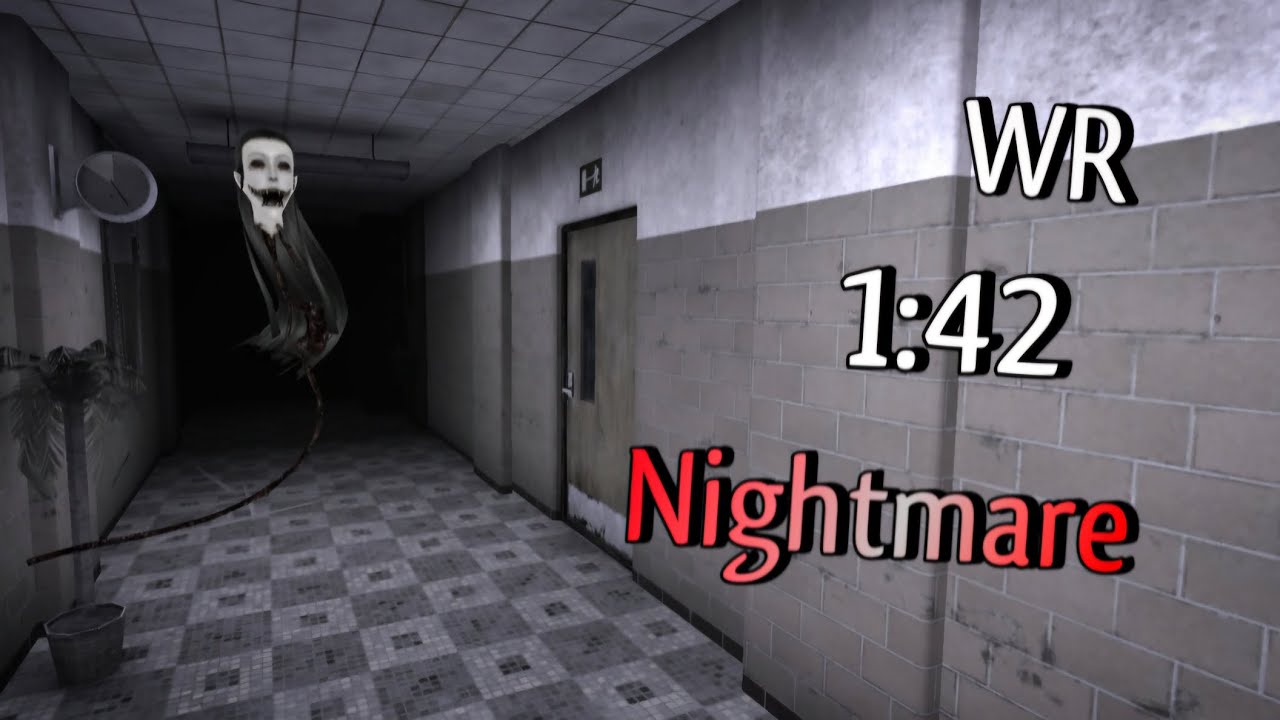 Eyes - Krasue, school, nightmare mode 1:42 WR 🥇