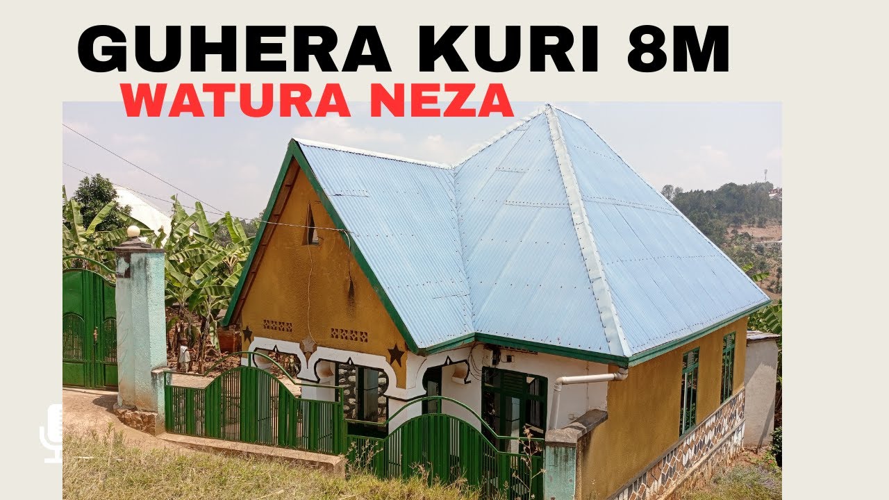 Ntaguhendwa // noneho gutura i#Muhanga byoroshye guhera kuri 8M gusa urabona #inzu NZIZA.