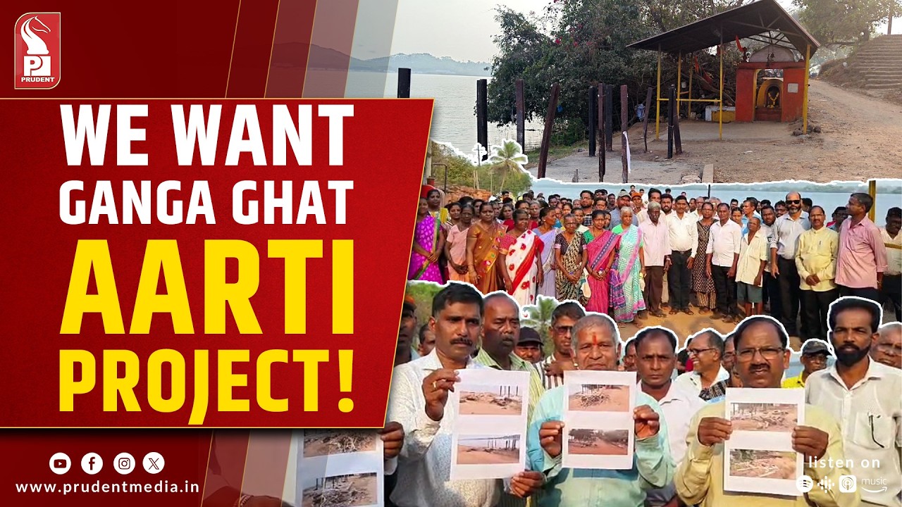 Locals Warn Against Opposition to Proposed Ganga Ghat Aarti Project at Narve
