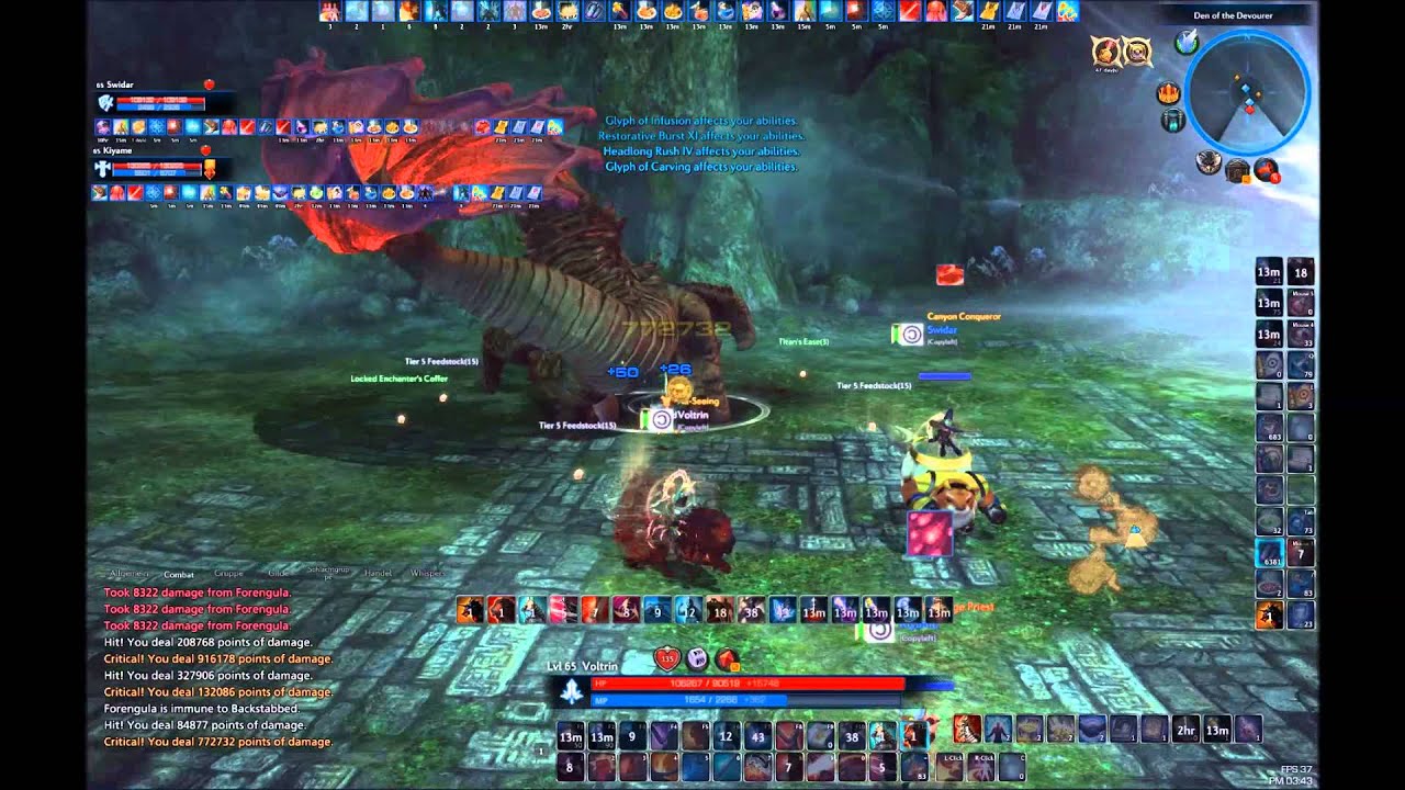 Tera EU Ravenous Gorge Speedrun #3
