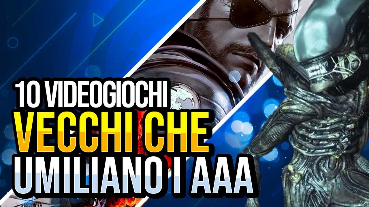10 VIDEOGIOCHI vecchi di 10 ANNI davvero DEVASTANTI 🚨