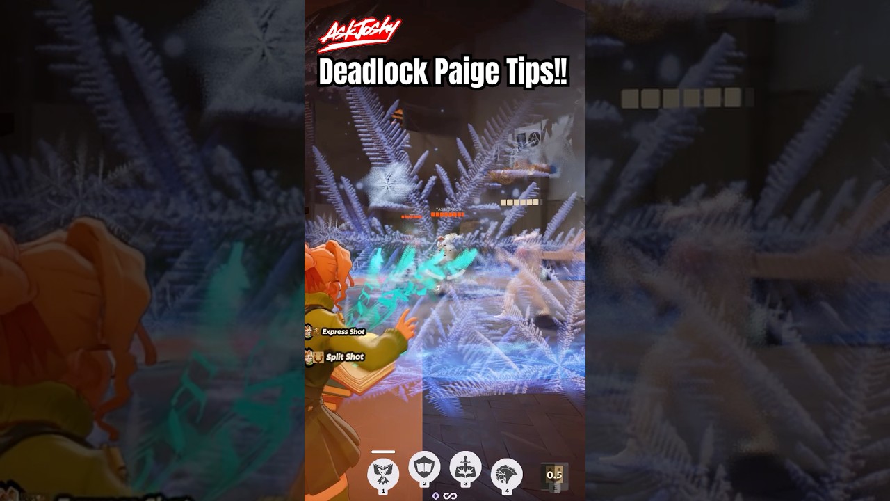 Deadlock Paige Pro Tips! Split Shot New Hero Gameplay Clip Highlight Build Guide 