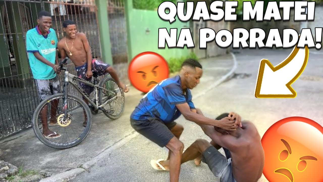 PEGUEI O LADRÃOZINHO DE BICICLETA