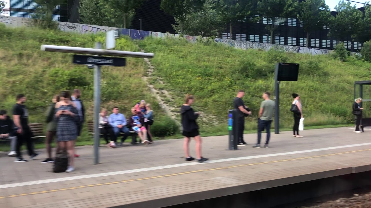 Denmark to Sweden over the Øresund Bridge by train