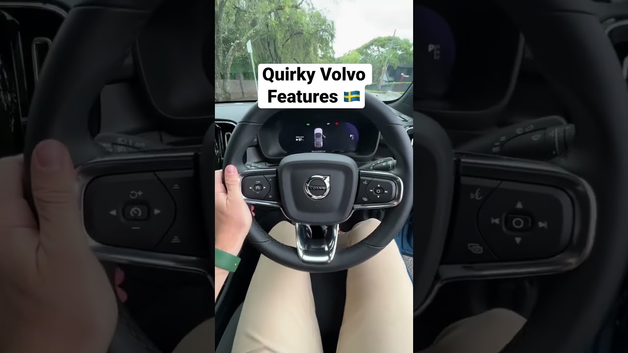 Quirky Volvo features from the 2023 Volvo C40 Recharge 🇸🇪