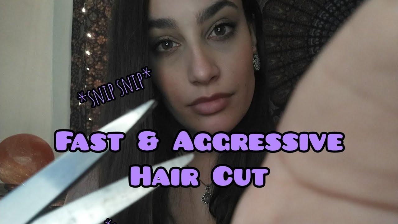 ASMR Fast & Aggressive Hair Cut ✂️ | Roleplay, Personal Attention