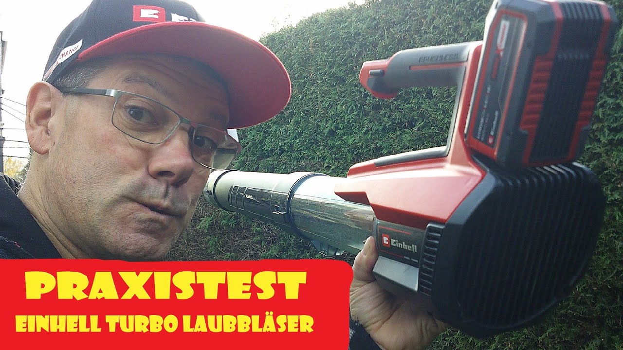 PRAXISTEST Einhell Turbo Laubbl&auml;ser GP-LB18/200 Li @Fr&uuml;chtlHarry @allroundharry @Einhell_DACH
