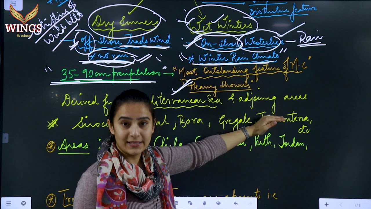 Lec 05||Mediterranean Biome||KAS||IAS||JKPSC||UPSC