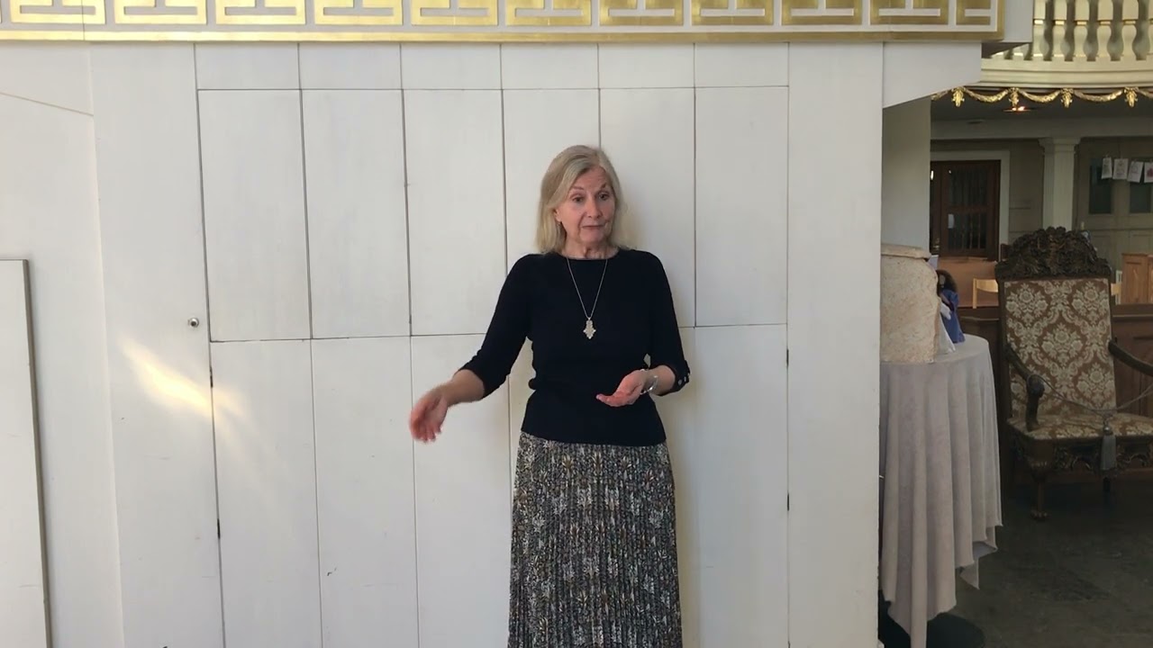 Vår Fader med Maria Hallén i Karlstads domkyrka