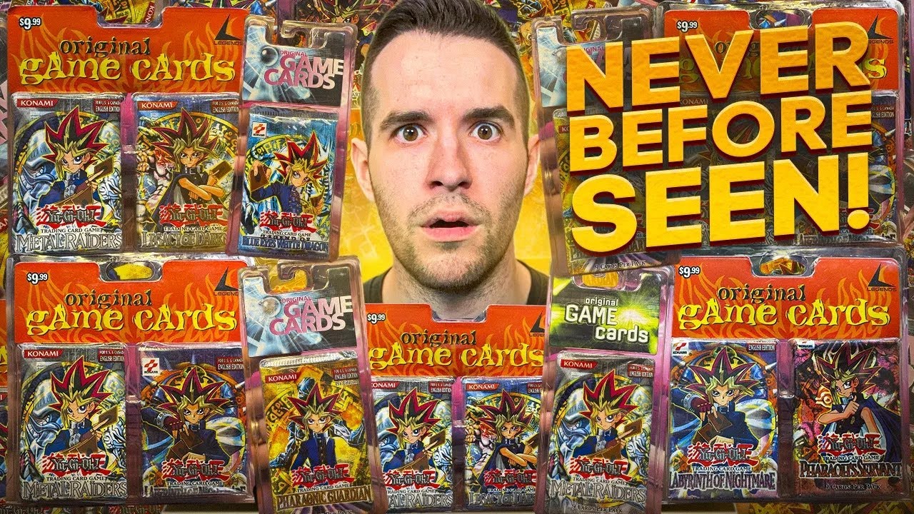 Opening NEVER BEFORE SEEN Vintage Yugioh Blister Packs (EPIC!)