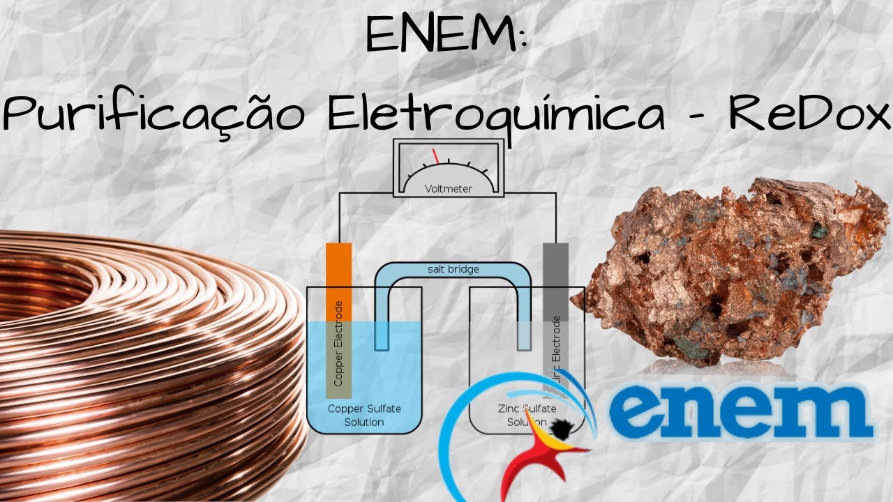 #14 - ENEM 2009 - Questão 15: Purificação eletroquímica do Cobre