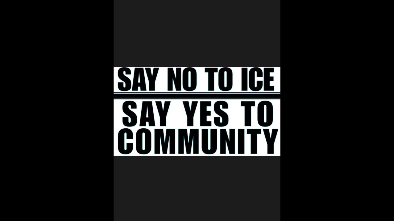 Say NO to ICE! Yes to community! #50501movement #50501southdakota #fiftyfiftyone #peoplesmovement