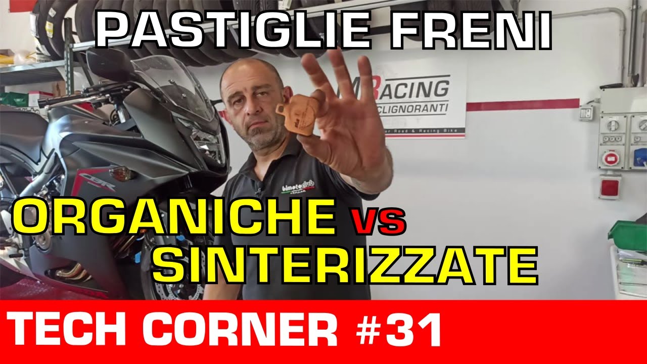 [PASTIGLIE FRENO MOTO] Organiche o sinterizzate?