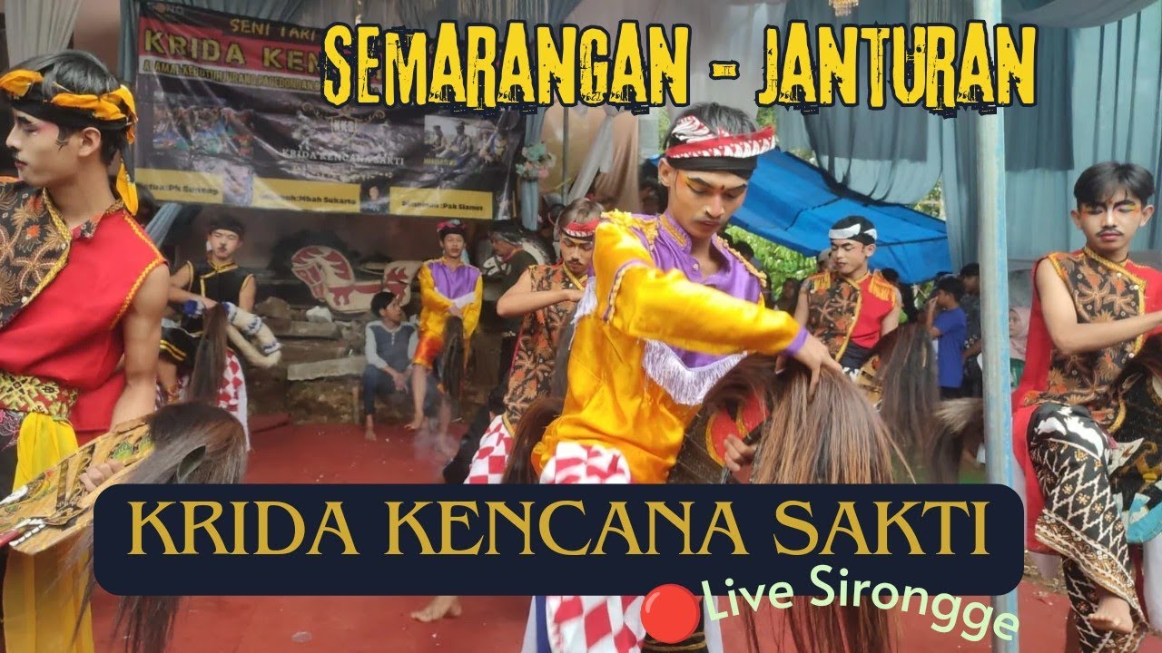 Janturan kuda kepang krida kencana sakti - Live sirongge || FULL HD AUDIO BENING