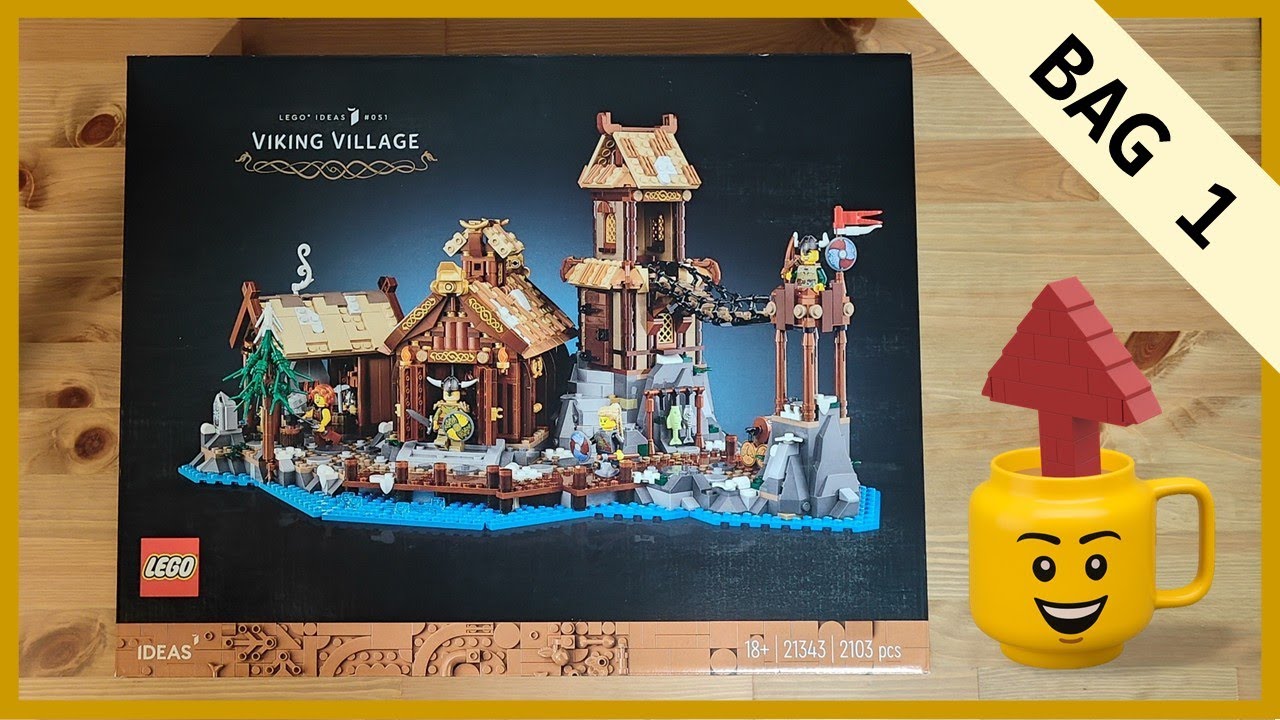 Lego Viking Village (21343) Building Bag 1/15