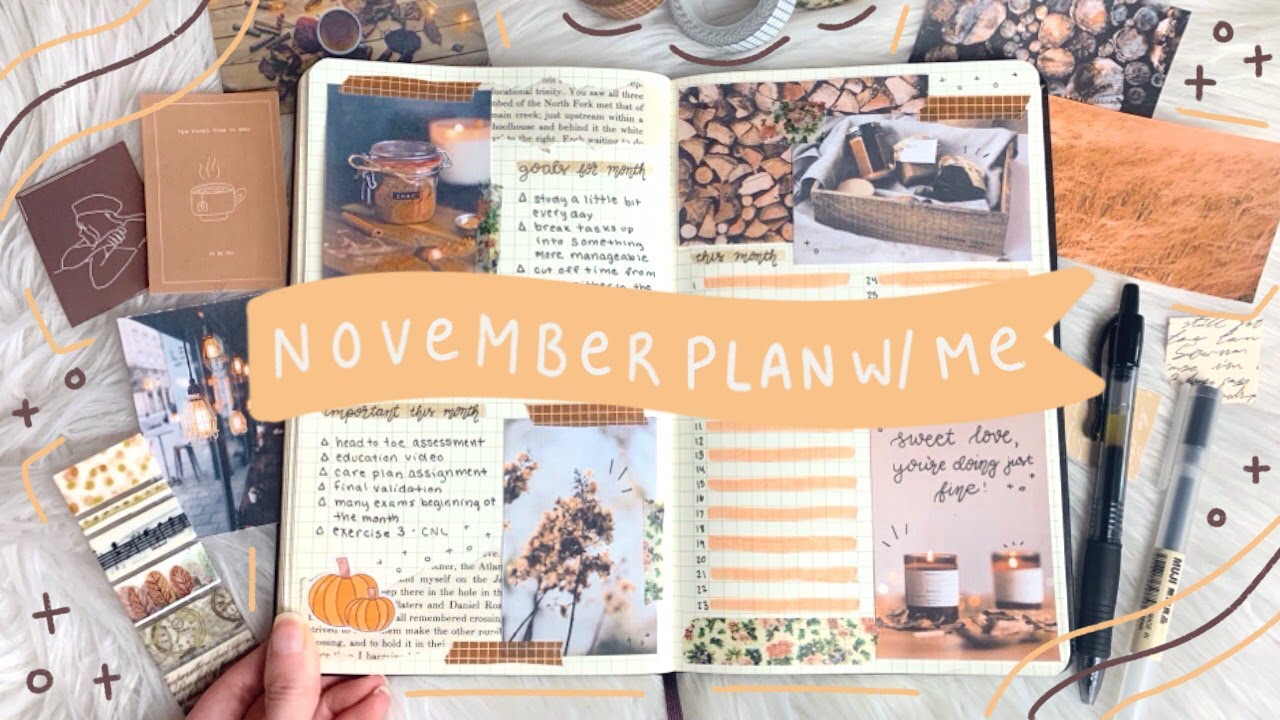 PLAN WITH ME | November 2020 Bullet Journal Setup ✨