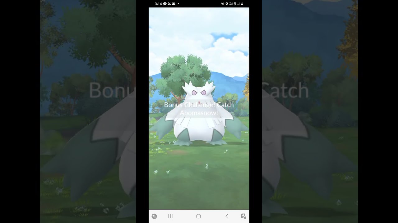 Pokemon Go: Mega Abomasnow Raid