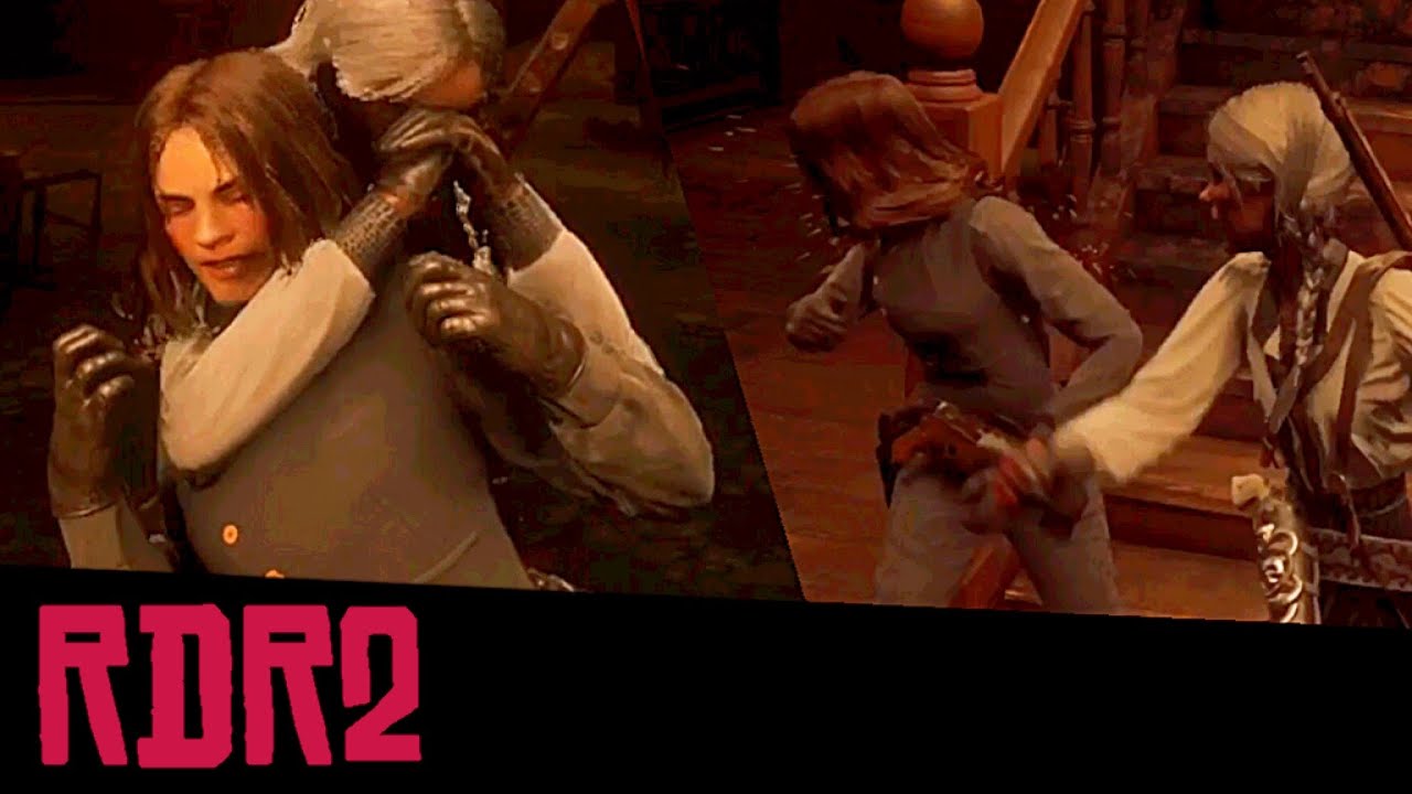 RDR2 PVP Catfight - free roam Fist Fight ryona Beatdown