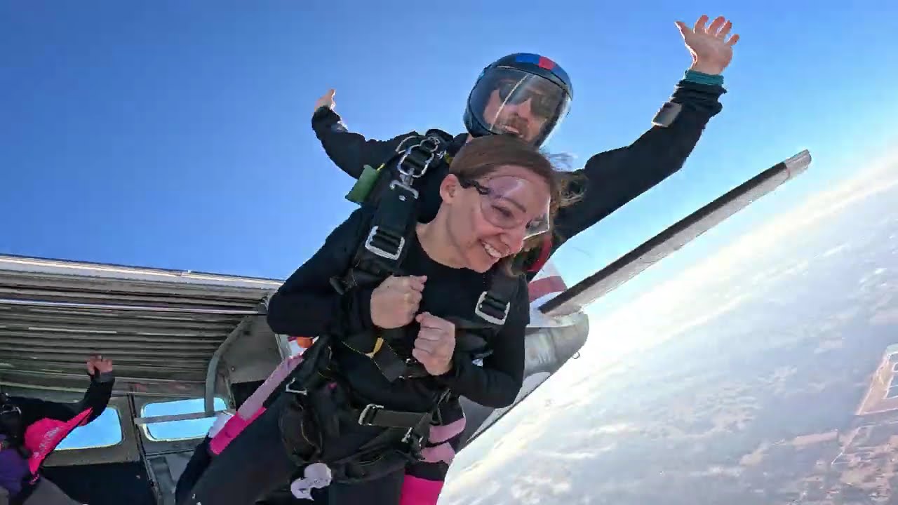 Tandem Skydive video with Adam at Skydive City