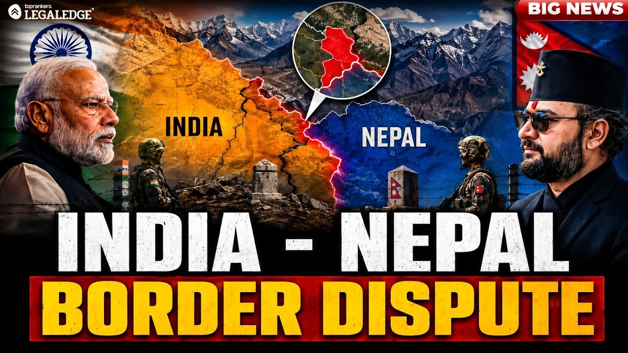 India&ndash;Nepal Border Dispute Explained | Treaty & Geopolitics | Big News | LegalEdge