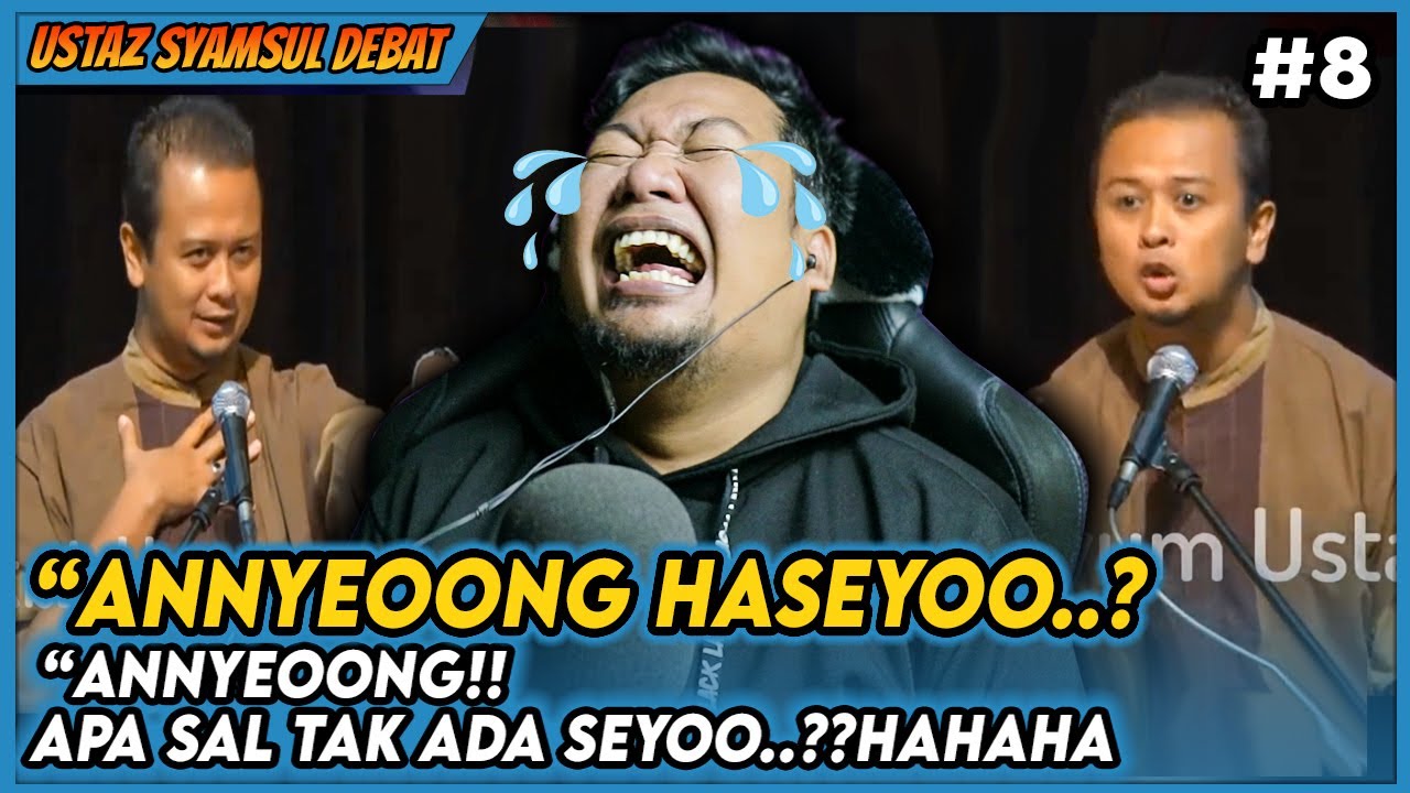 NGAKAK PARAH 🤣 ❗ USTAZ SYAMSUL DEBAT | REACTION