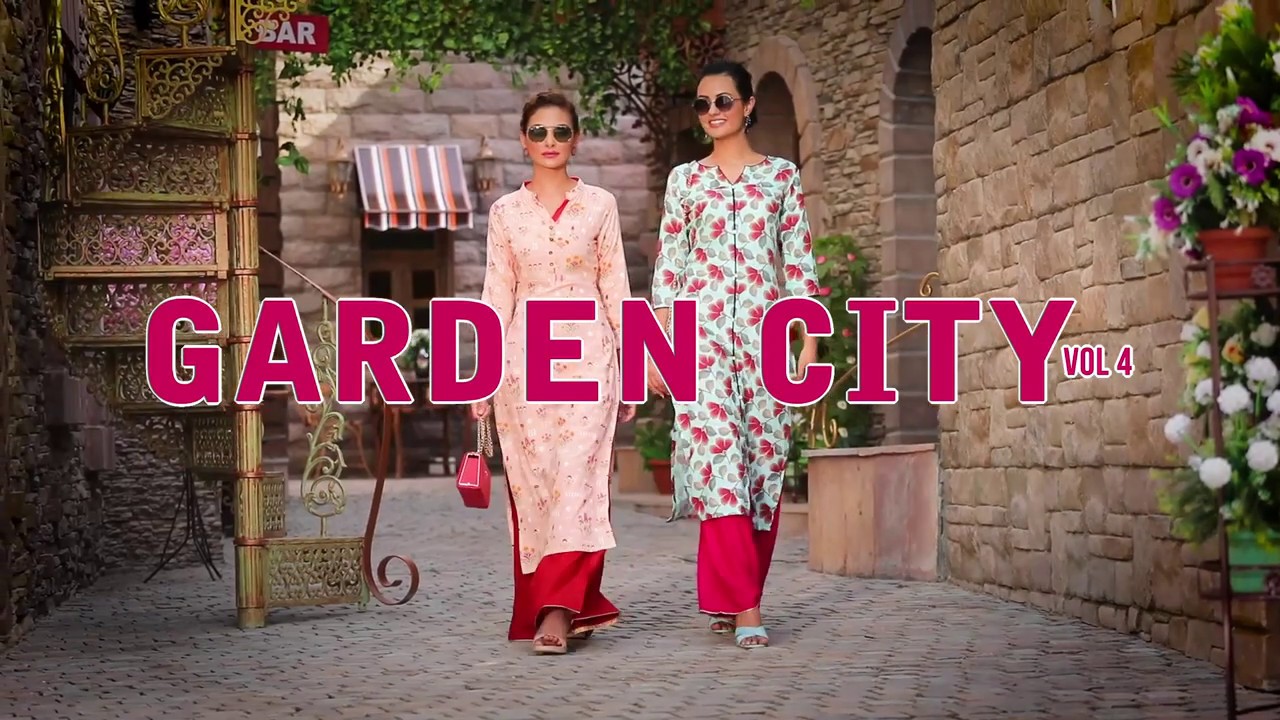 DIYA TRENDS | GARDENCITY VOL 4 | LOW RANGE KURTI