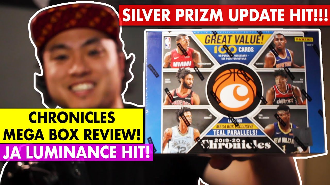 2019-20 Panini Chronicles Basketball Mega Box Review! SILVER PRIZM UPDATE HIT🔥