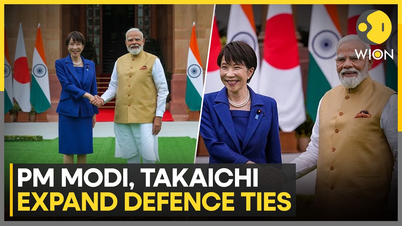 India-Japan Summit: PM Modi, Takaichi Expand Defence Ties | WION News