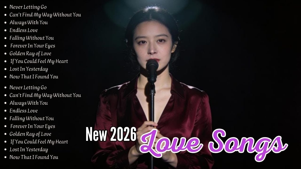Beautiful Love Songs Collection 2026 💕 Romantic Ballads & Emotional Hits | Love Playlist 2026