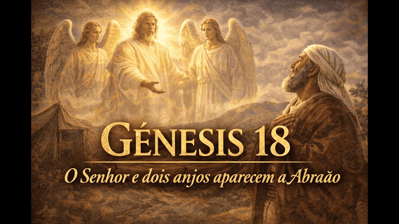 GÊNESIS 18   O Senhor e dois anjos aparecem a Abraão