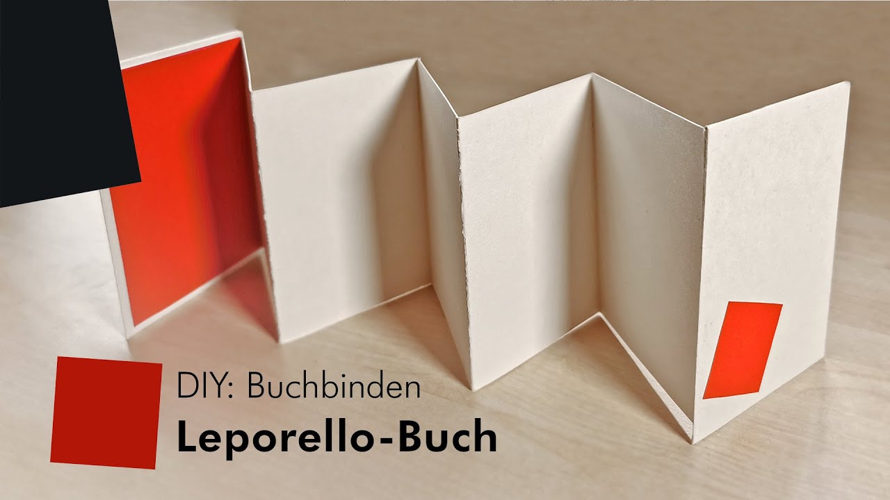 DIY: Buchbinden – Leporello