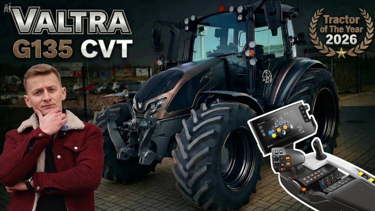 VALTRA G135 &ndash; kompaktowy zwycięzca z przekładnią bezstopniową | Prezentacja / test ciągnika