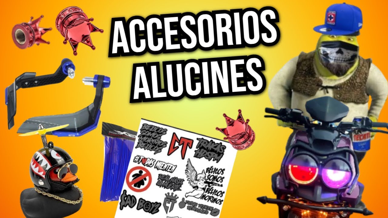 🤯 TOP de Accesorios lDlOTAS que el ALUCIN le pone a su MOTO 🤡🔥 | PARTE 1 |