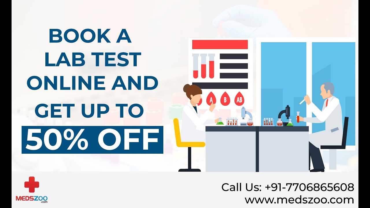 Book a Lab Test at Home - Get Upto 50% off on Health Tests - Medszoo