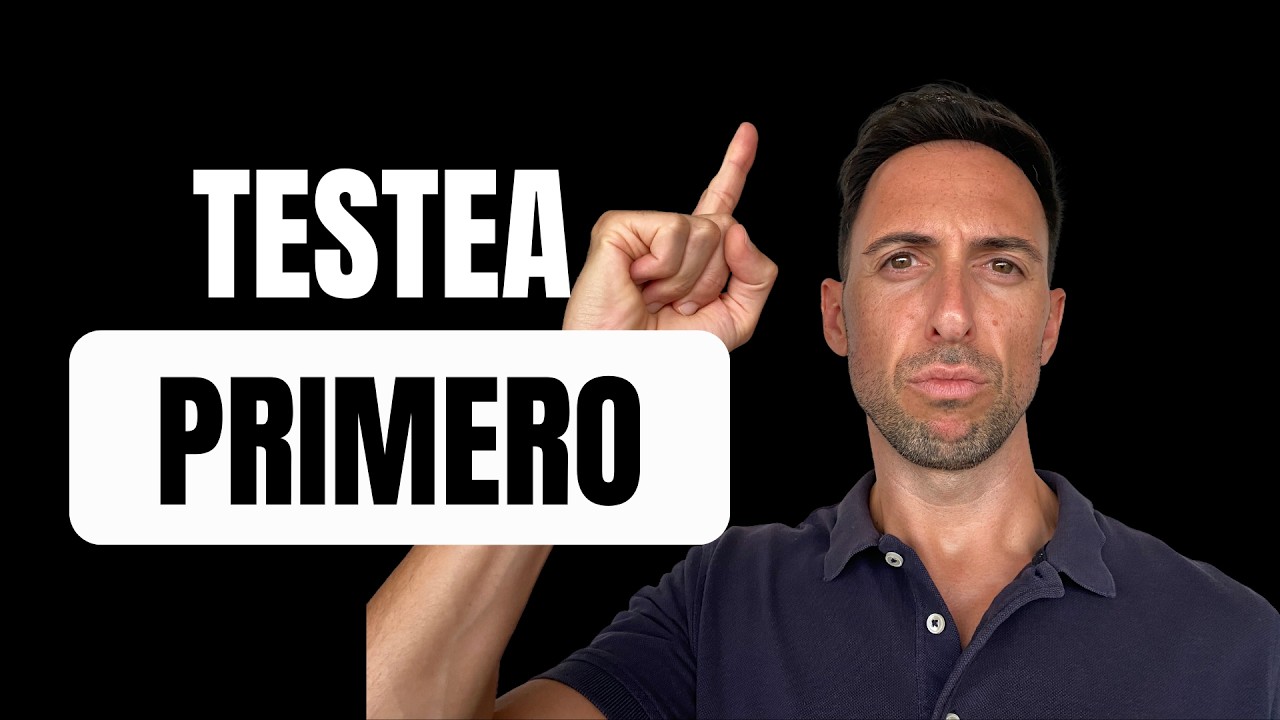 Cómo testear tu oferta antes de escalar (sin quemar dinero)