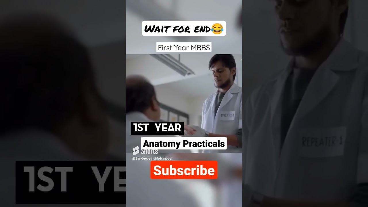 MBBS 1st year Anatomy practical exam be like 😂😂#mbbs #operationmbbs #viral #youtubeshorts #shorts