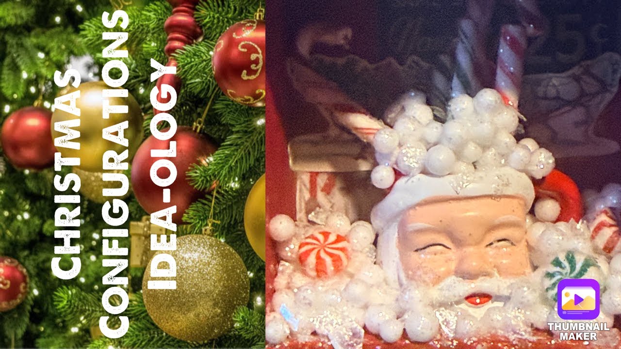 Craftmas D9: Рождественская композиция Тима Хольца Idea-ology: переделки, блестки, смешанная техн...