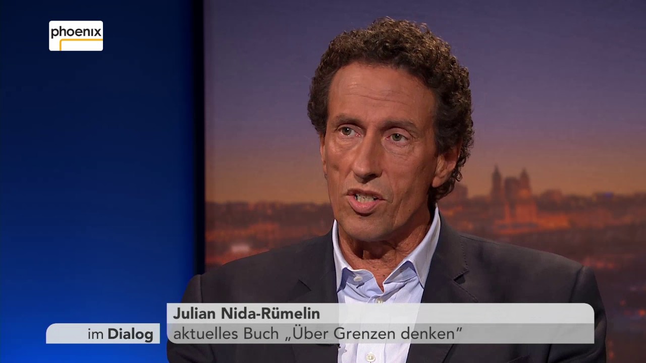 Im Dialog: Michael Hirz im Gespr&auml;ch mit Julian Nida-R&uuml;melin am 16.06.2017