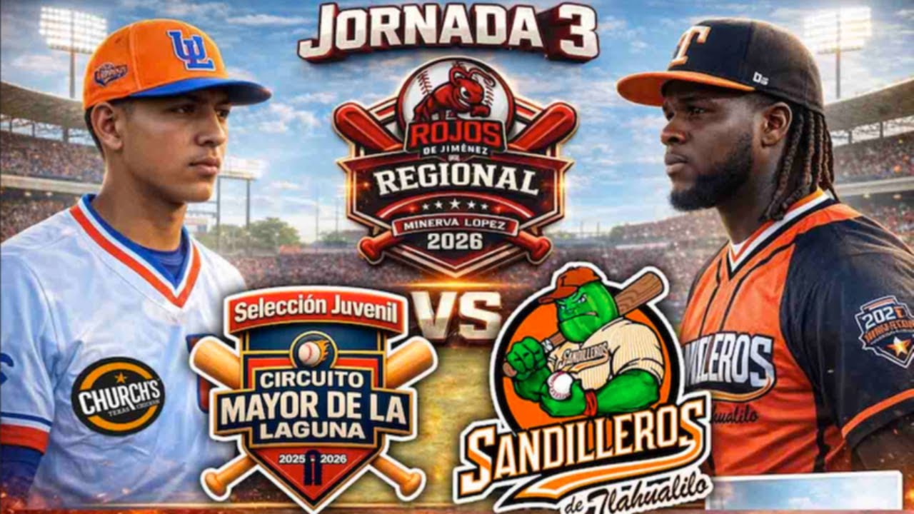 Selecci&oacute;n Juvenil CML Vs Sandilleros. Viernes 3 Abril 2026 EN VIVO. Villa Juarez, Dgo.
