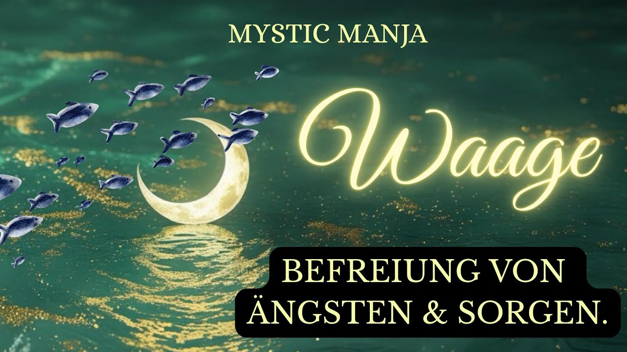 Waage ♎️ Abschied und Ende einer Angelegenheit. Du lässt los, um für das Neue frei zu werden.