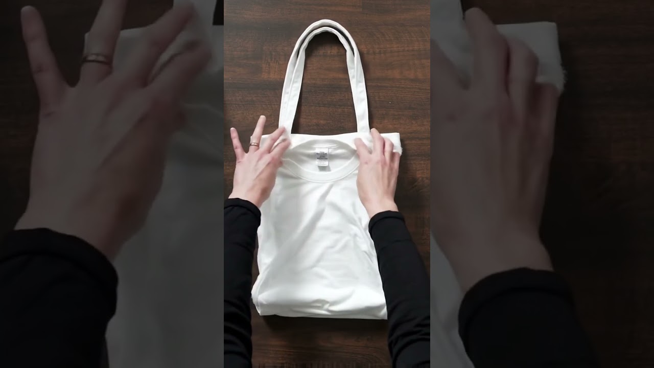 Easiest No-Sew T-Shirt Bag Hack!