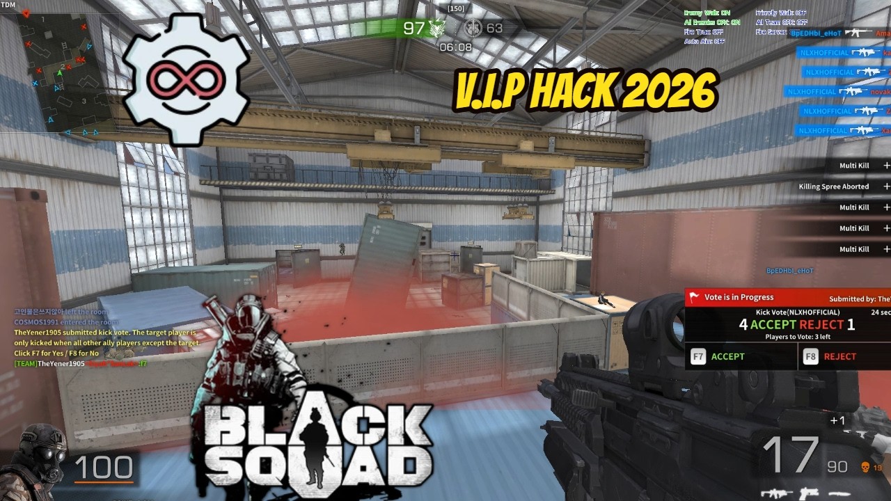 Black Squad Hack Menu 2026 Voice Gameplay